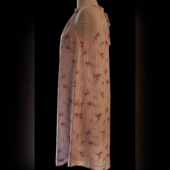 Loft size S white/pink dress - Picture 4 of 10